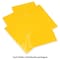 Gold Seal 2 Pkt Plastic Extra Heavyweight Folders Portfolio, High Sheen Reflective Finish, Yellow, 12PK 86320 - alternate 3